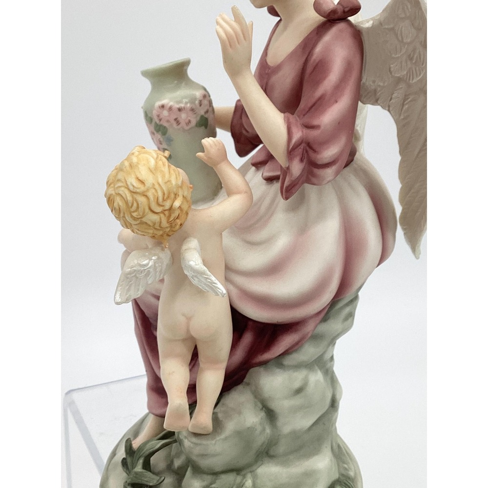 Grandeur Noel Porcelain Angel; Figurine Christmas & Holiday Decor (CAB-1014) - Picture 9 of 17